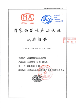 BXM(D)51-□-□防爆照明（動力）配電箱