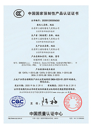BXM(D)51-□-□防爆照明（動力）配電箱